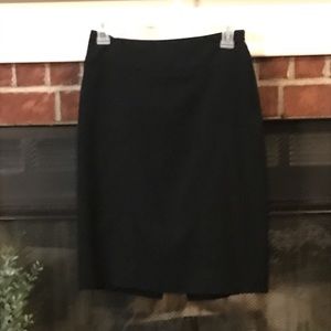 White House Black Market Black Skirt